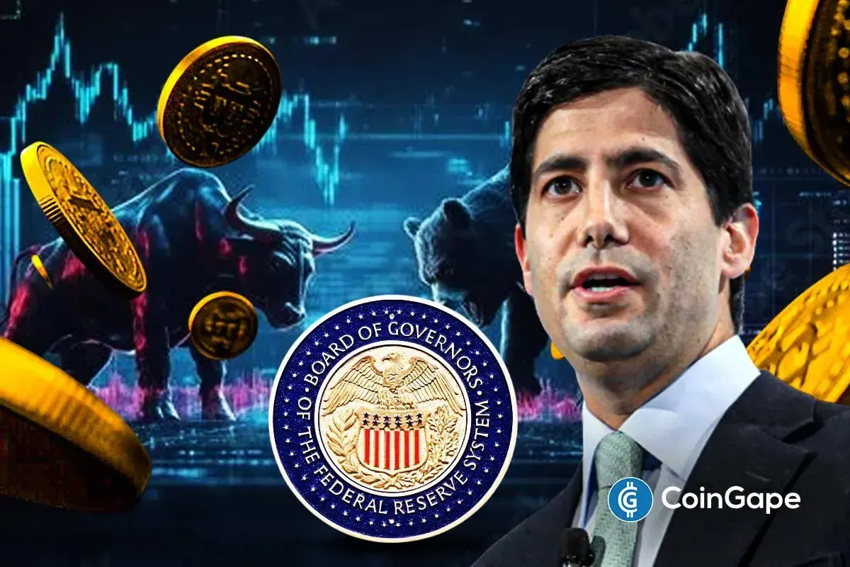 Key Takeaways from Fed Chair Kevin Warsh’s IMF Fireside Chat as Bitcoin & XRP Hold Gains