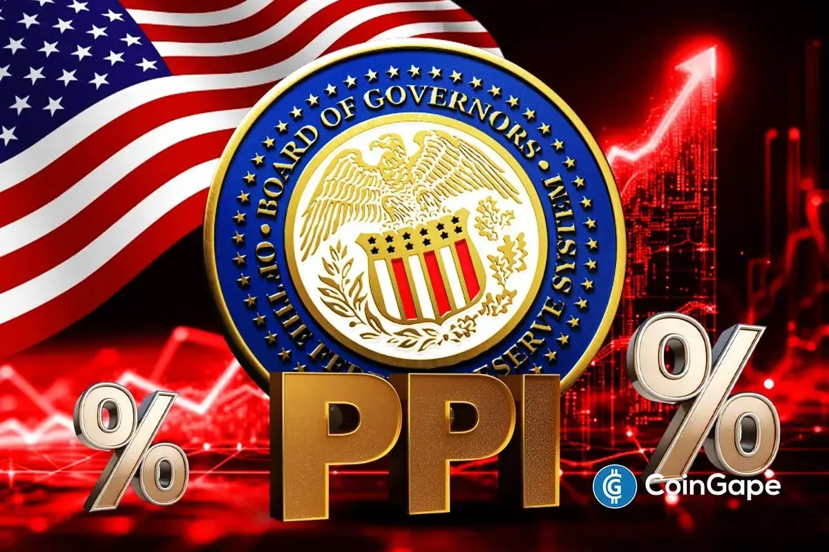 Bitcoin & XRP Slip as US PPI Inflation Comes in Hot at 6.3%, Eyes on Fed Kevin Warsh’s Speech