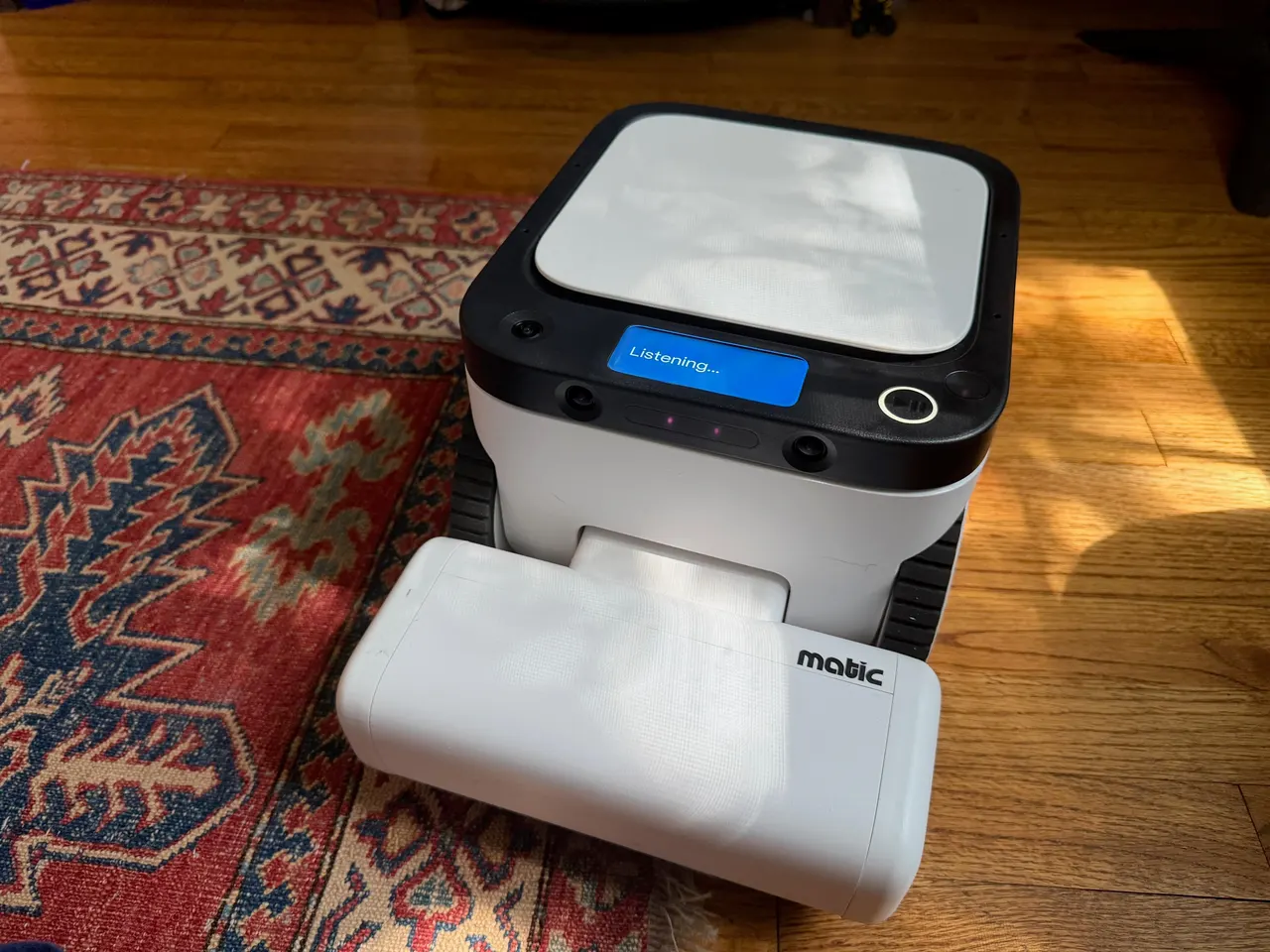 The Matic is the first robovac to get an FCC ban waiver, not that it needs it