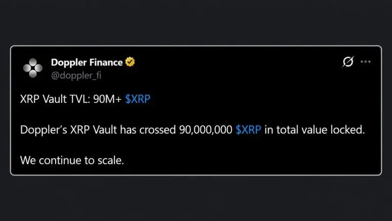 XRP Holders Have Now Parked 90 Million Coins in a Single Yield Vault