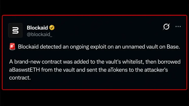 $6M Vanishes From Crypto Vault Controlled by 7 Mystery Signers