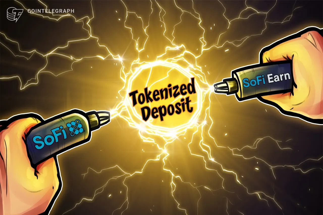 SoFi unveils bank-issued tokenized deposit for yield-bearing crypto funds
