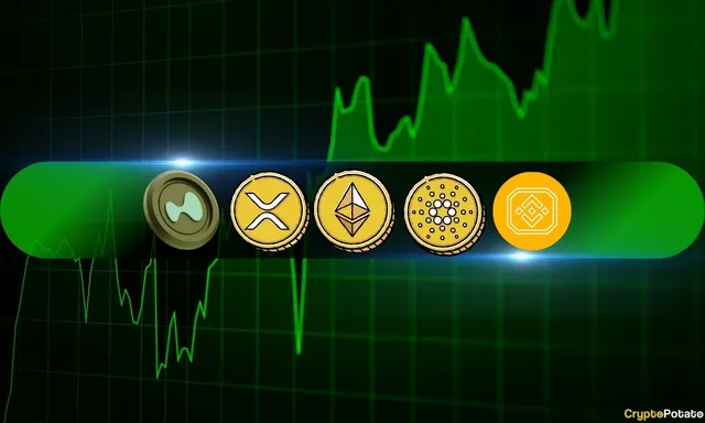 Crypto Price Analysis Oct-16: ETH, XRP, ADA, BNB, and HYPE