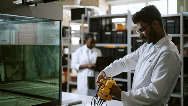 A New Soft Underwater Robot Swims in 3D With Just Two Pneumatic Actuators