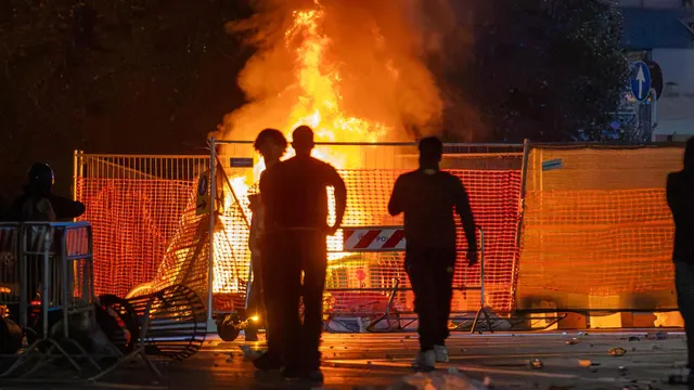 Second day of violence in Milan as protesters clash with police