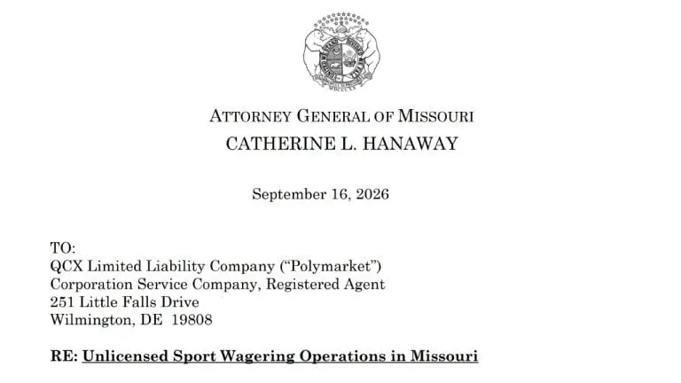 Missouri Hits Polymarket and Kalshi With Cease-and-Desist Orders