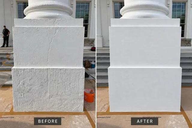 Trump posts AI-edited photo to brag about White House restoration work