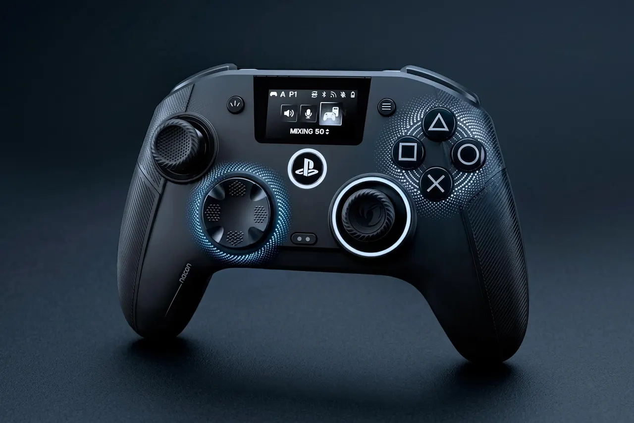 Nacon’s new PS5 controller can mix audio from your phone and console