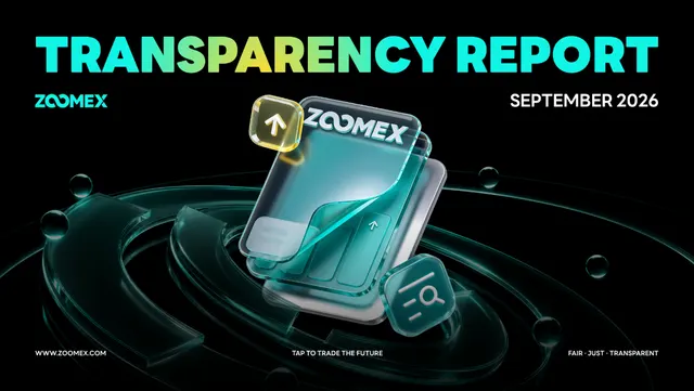 Zoomex Monthly Transparency Report: September 2026