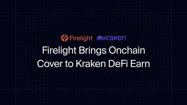 Firelight Brings Onchain Protection to Kraken Protected Strategies USDC Vault