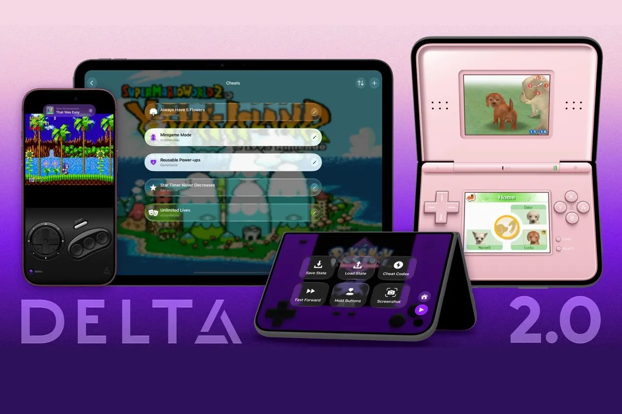 Delta can turn the iPhone Duo into your favorite folding handheld