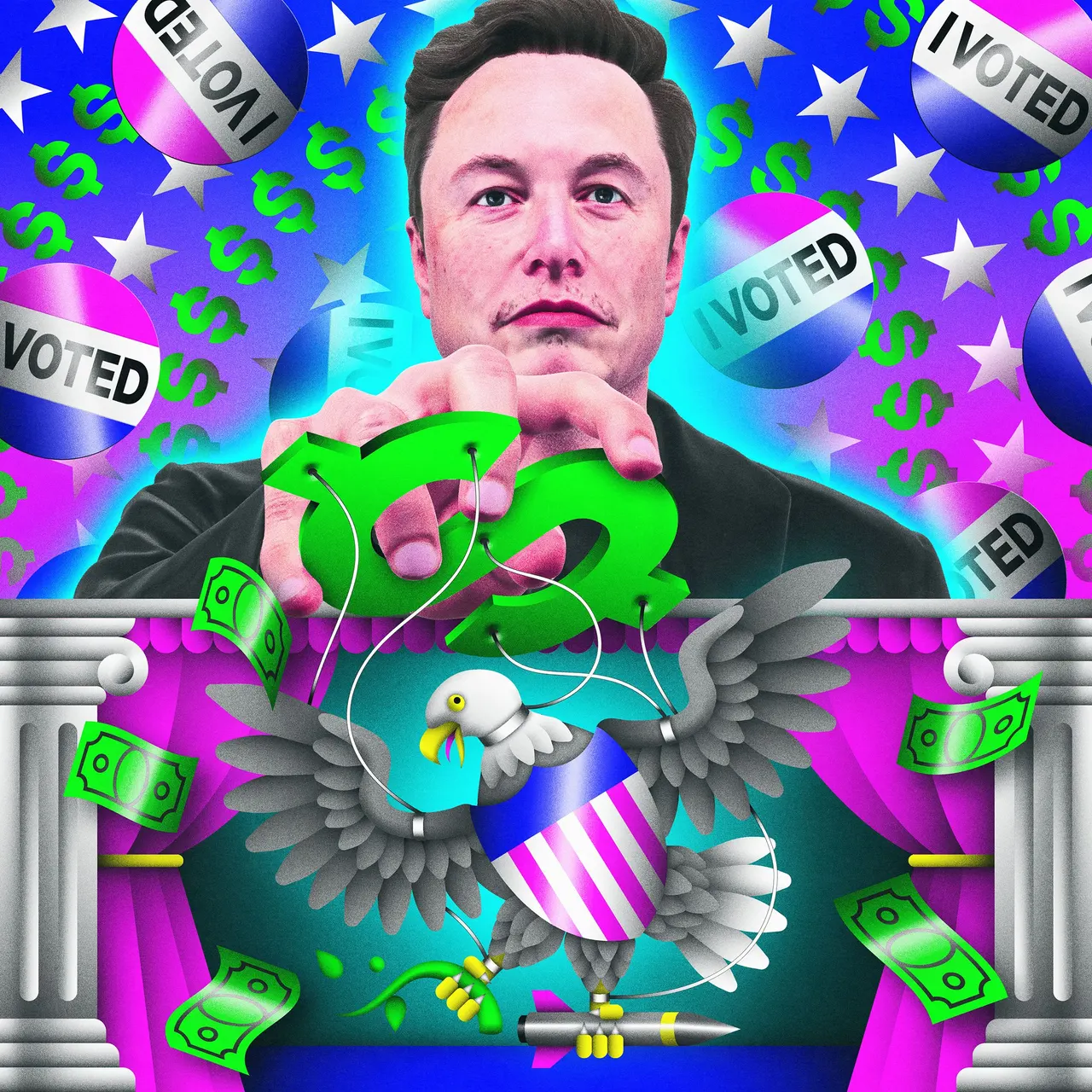Elon Musk’s America PAC Is Spending Big on the Midterms. We’re Tracking It Daily