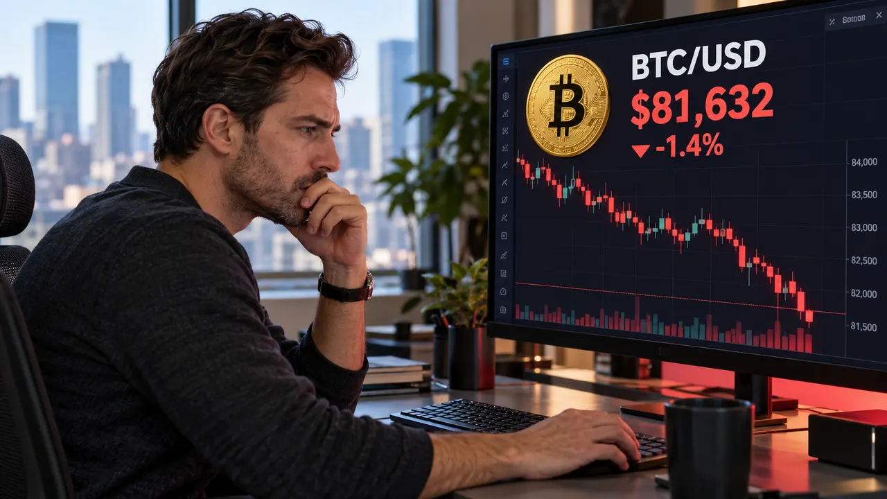 Bitcoin holds near $81,800 as BTC defends key support