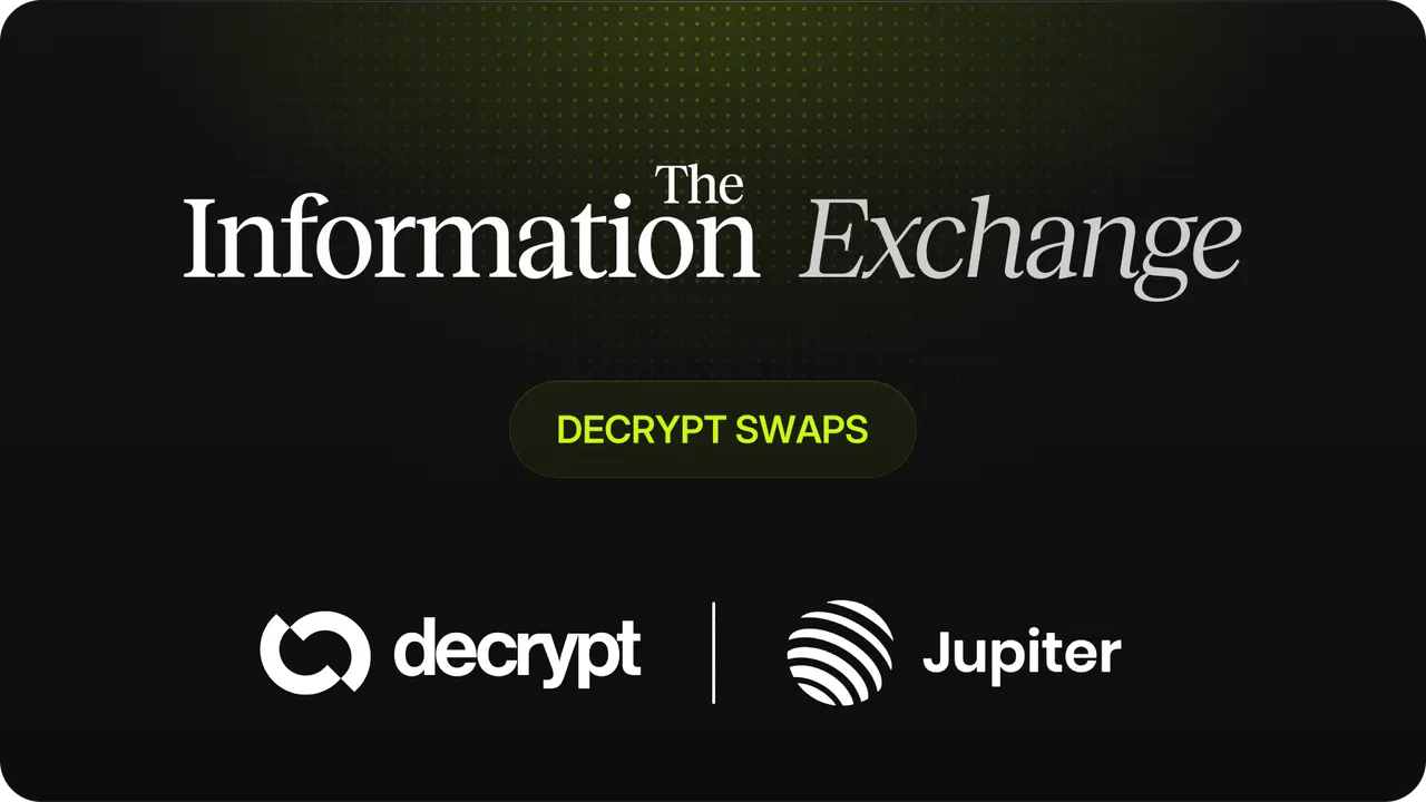 Trade Where You Read: Decrypt Brings Jupiter-Powered Trading to The Information Exchange