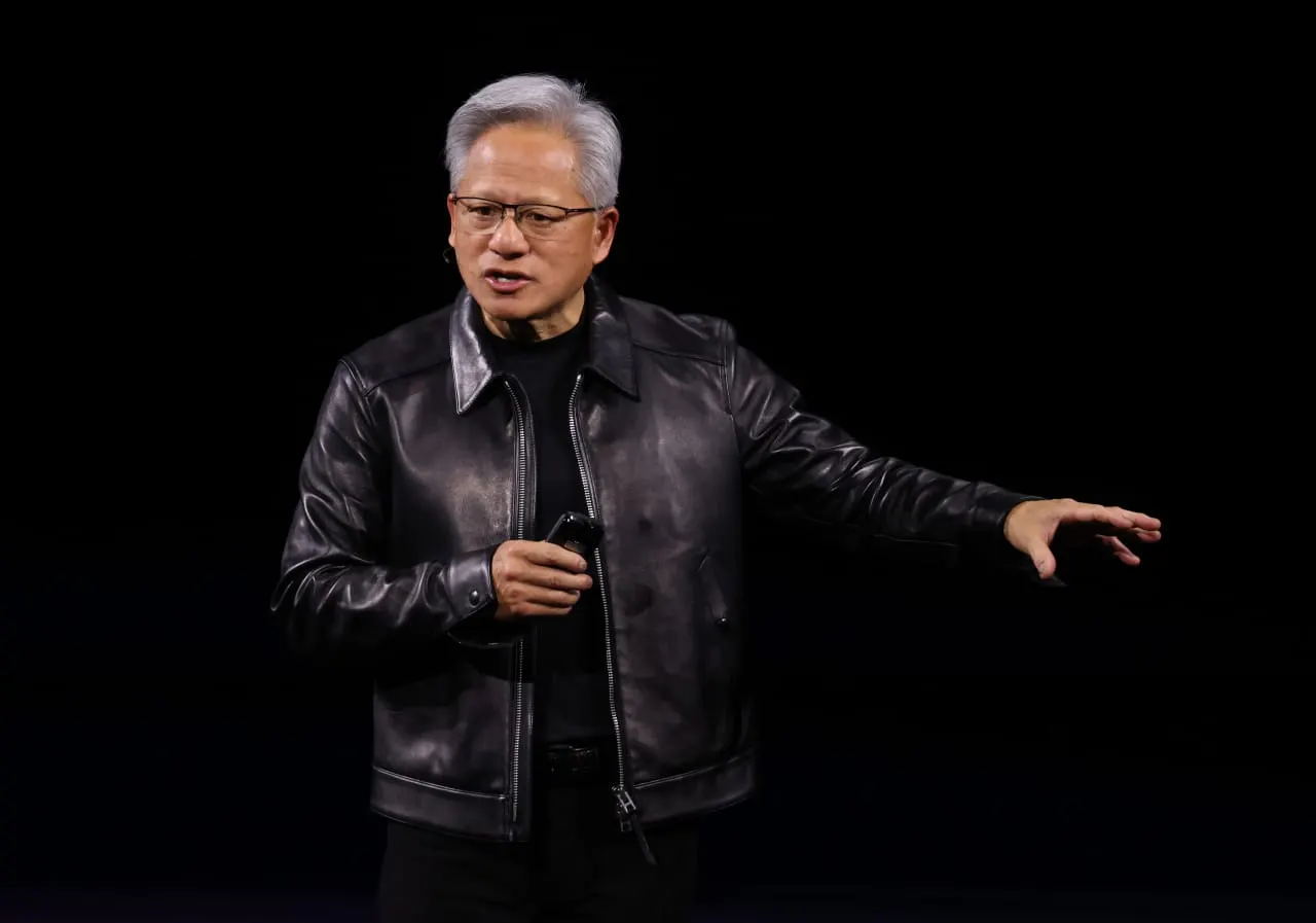 Heckler disrupts Nvidia CEO Huang’s speech at Berlin conference