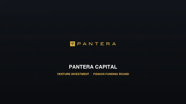 Pantera Leads $10 Million Fission Funding Round To Solve Tokenized Fund Liquidity Problem
