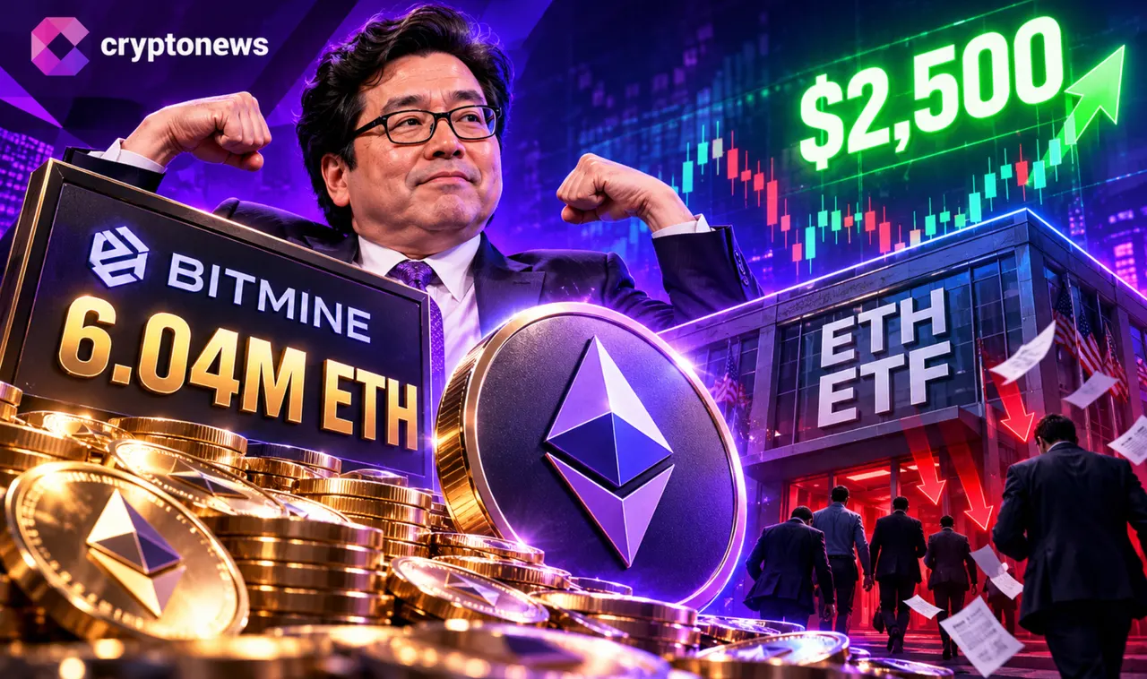Ethereum Price Disappoints: Bitmine Fails to Offset ETF Exodus