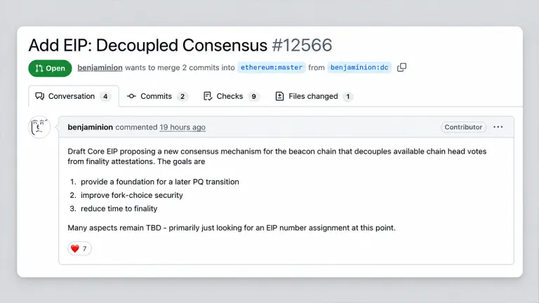 Ethereum Draft Targets Faster Finality and Future Quantum Defense